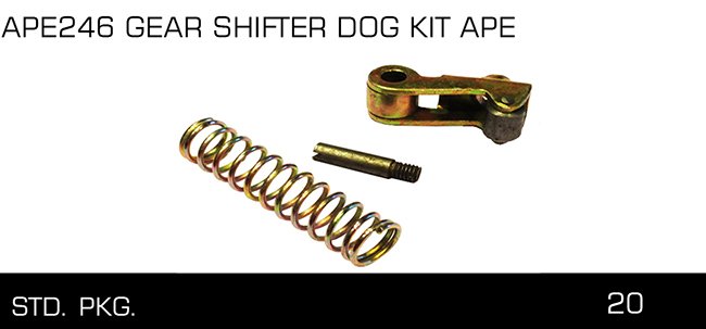 APE246 GEAR SHIFTER DOG KIT APE APE246 GEAR SHIFTER DOG KIT APE